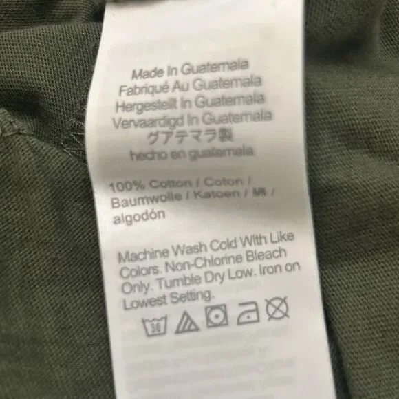 J CREW Factory Knit Tiered Above Knee Dress Size Small Olive Green CA442 NWT - Picture 6 of 7